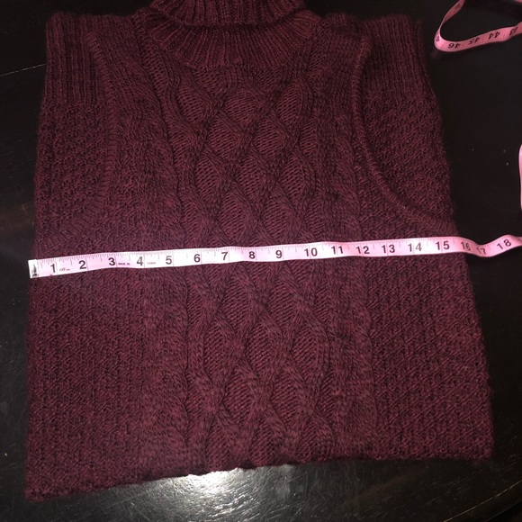 NWT American Eagle Sleeveless Cable Sweater Dress - Picture 6 of 6